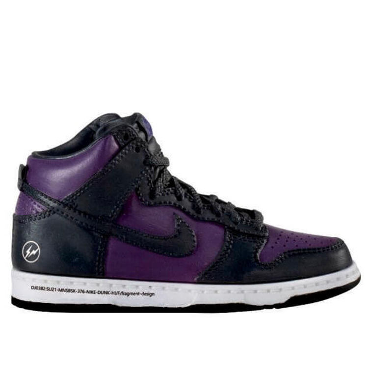 Fragment X Mini Nike Dunk Black by Nike