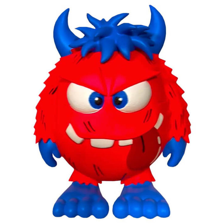 Frank (Red Blue) by Rock Ink Toys