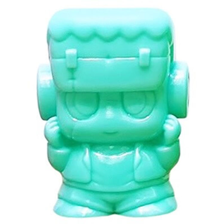 Frankenskid Finger Puppet Teal by Foon's Creations (Foon Wong)