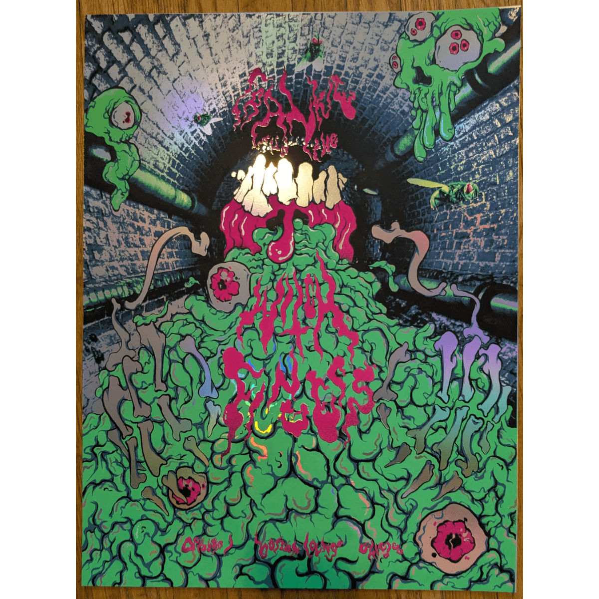 Frankie & the Witch Fingers | Foil print