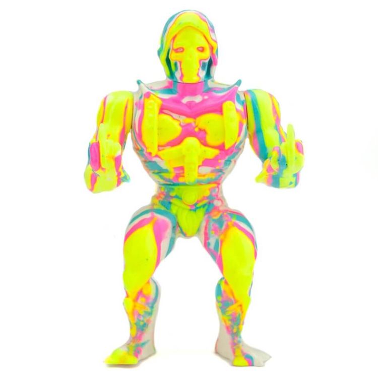 Fuck you He-Man. Skeletor. (Neon Marbled) by Twistybitz