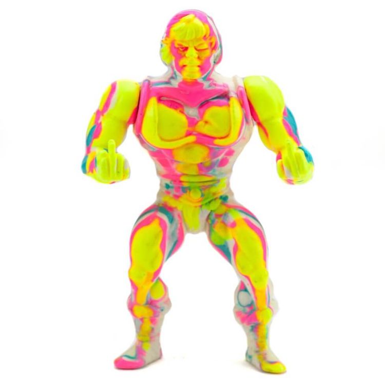 Fuck you He-Man (Neon Marbled) by Twistybitz