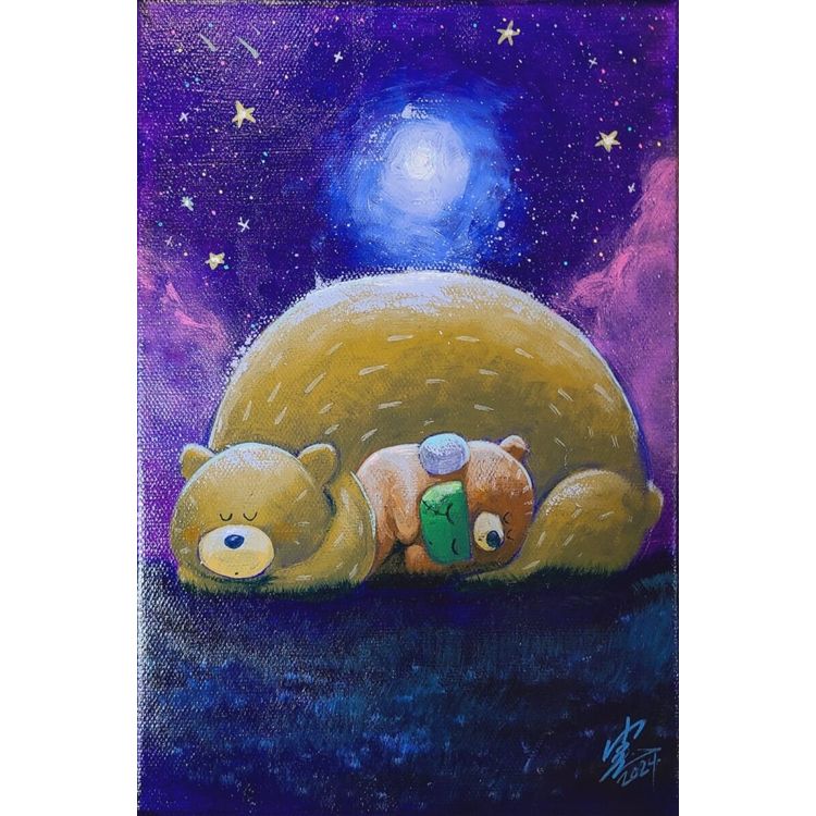 Furry Bed Time by Foon's Creations (Foon Wong)