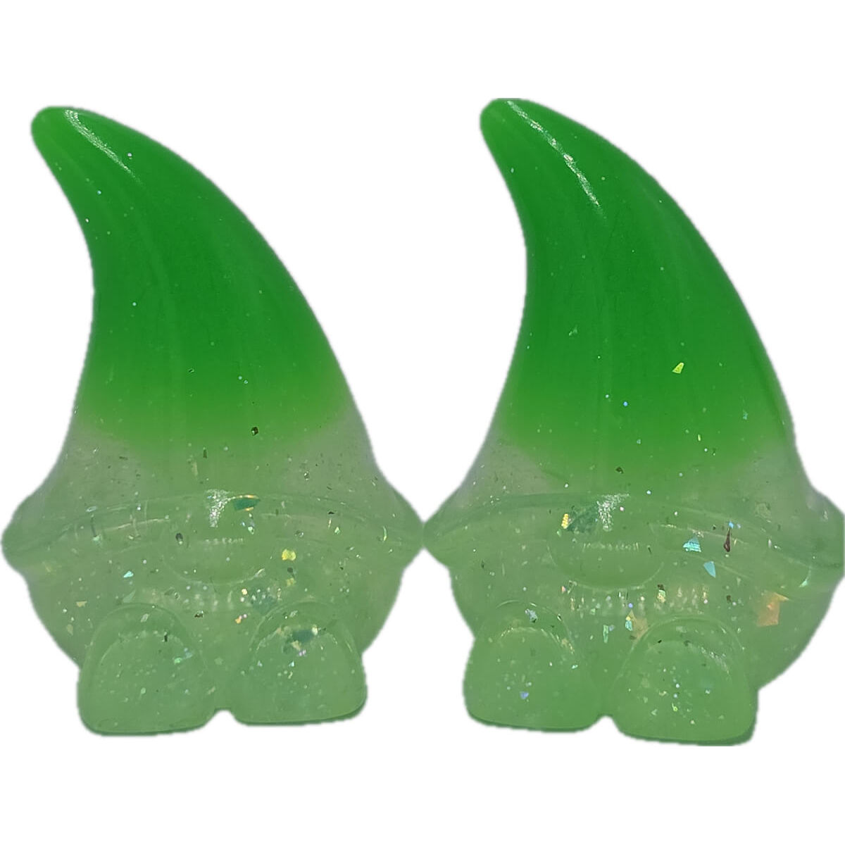 Clear Opal/GMD Neon Green - Tinx