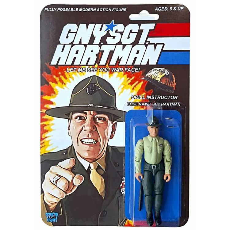 GNY Sgt Hartman : Full Metal Jacket by Distraction Figures (Luke Leblanc)