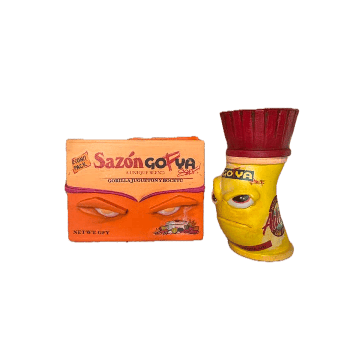 GO"F"YA  SELF Boricua Pack (Adobro y Sazon)