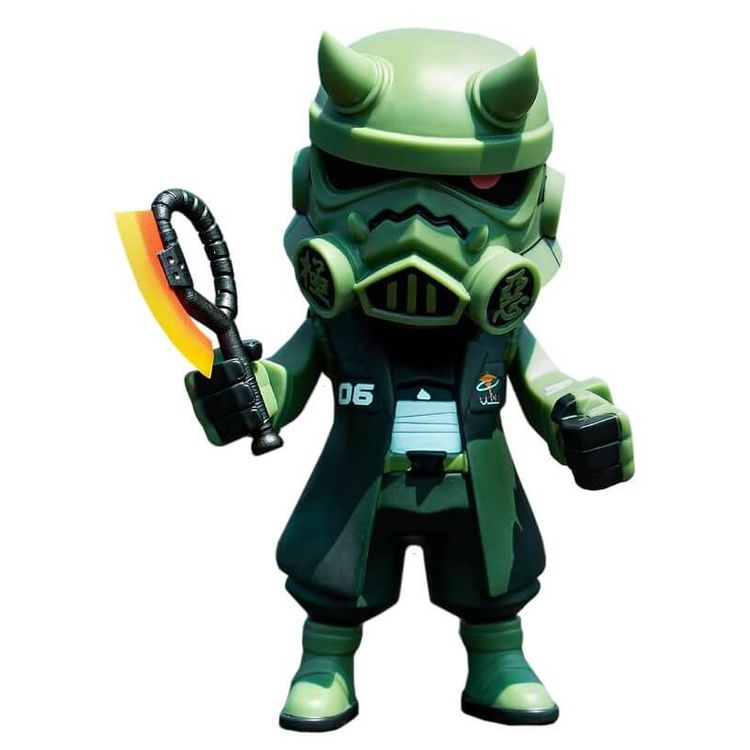 Galaxy Gangster Zagu Green by Gino