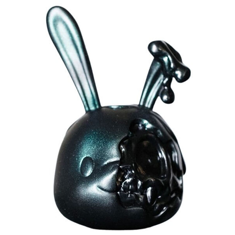 Galaxy Green - Detached Skull by The Goodbunny Club