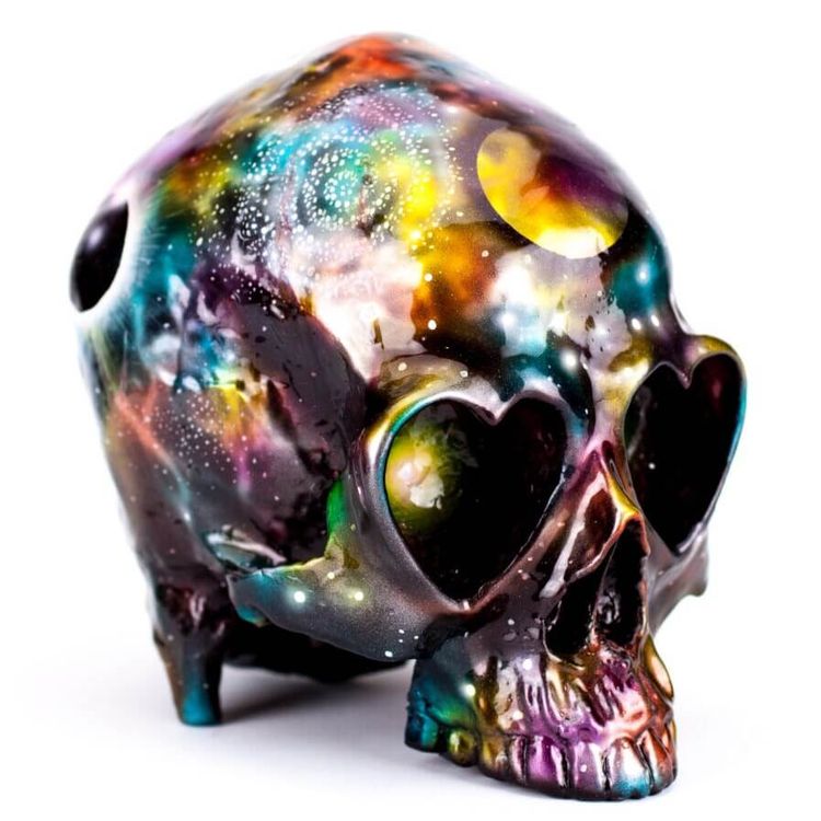 Galaxy Skull by Mark Nagata