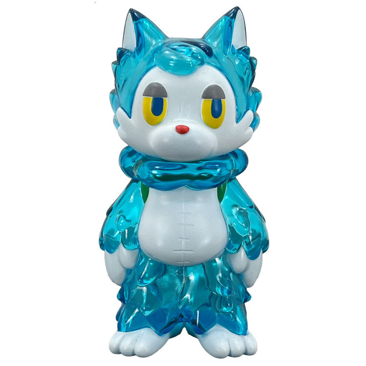 Game Color Transparent Blue Okami-kun by Kiriko Arai