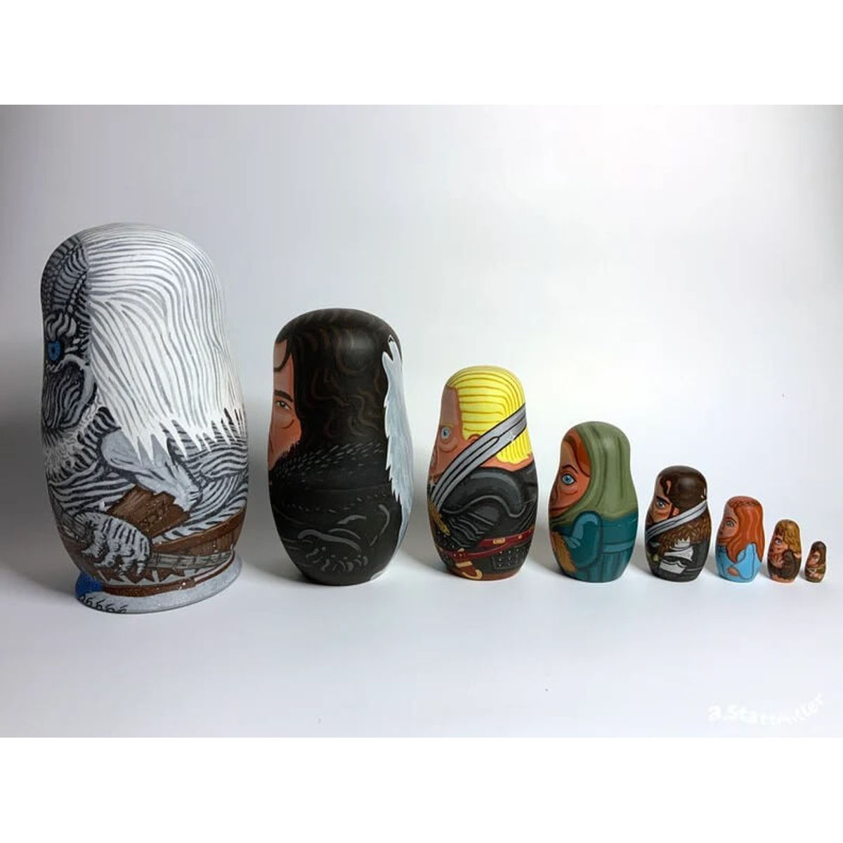 Game of Thrones Ice Nesting Dolls