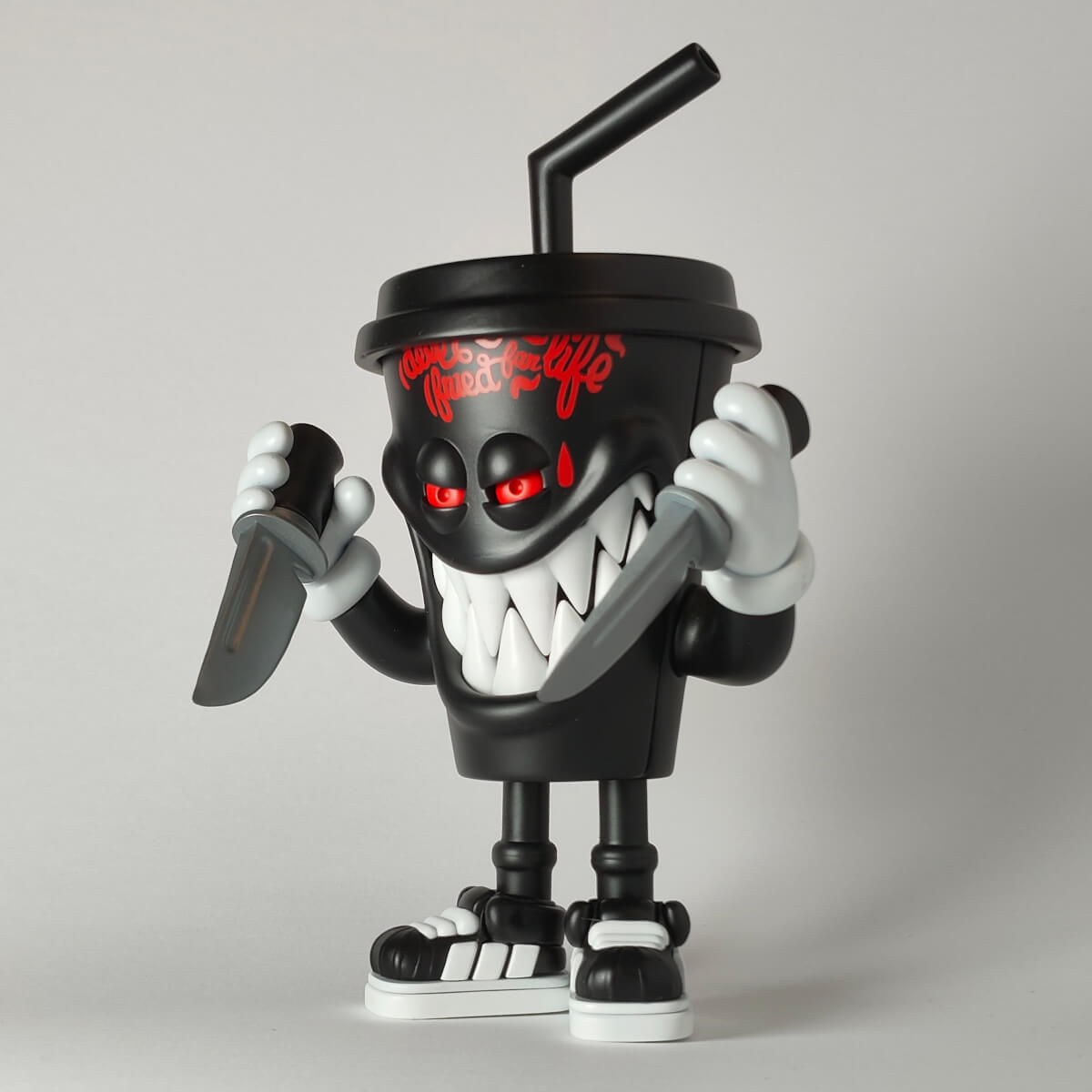 Gangster Gulp - Black & Red