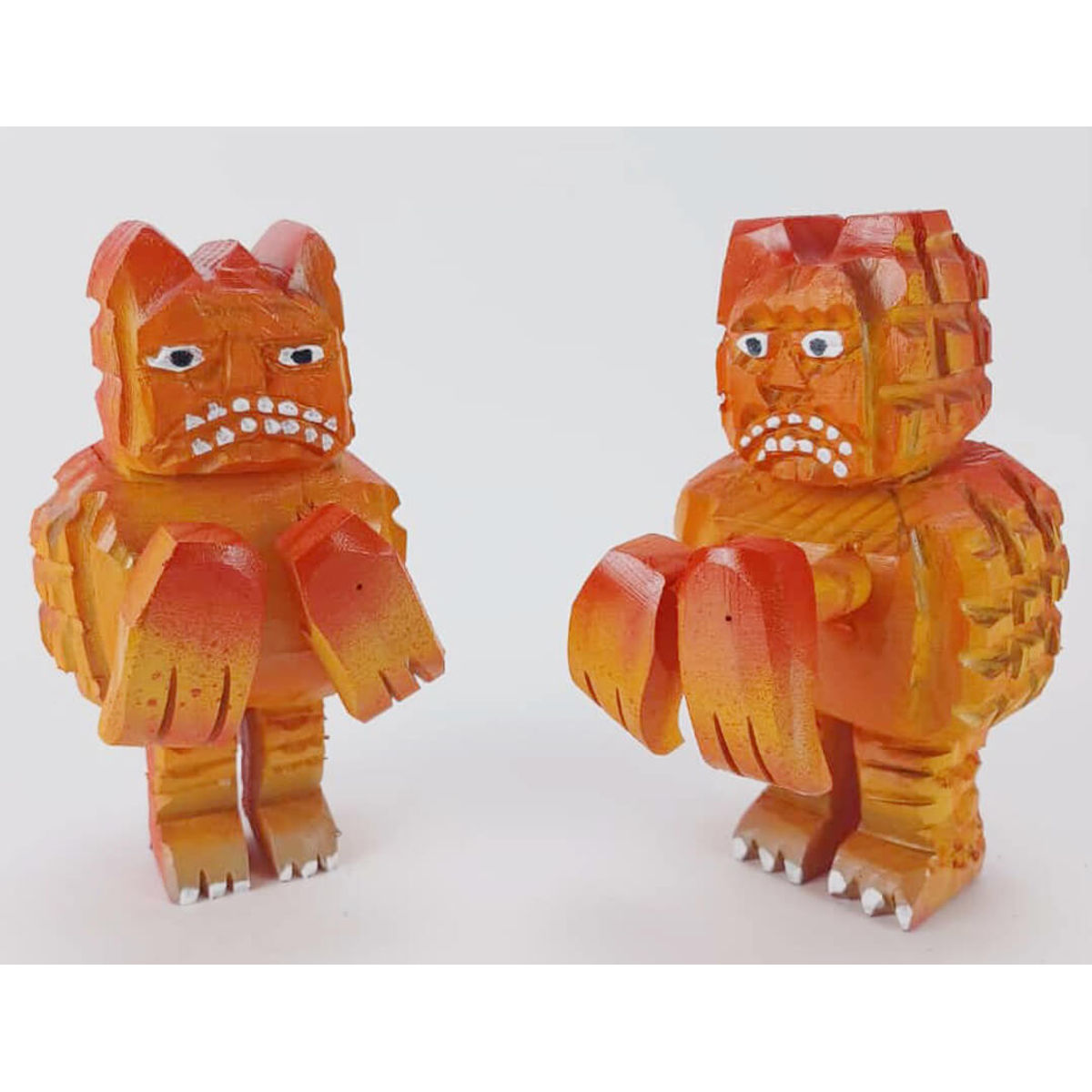 Garamon-inspired Wooden Creature