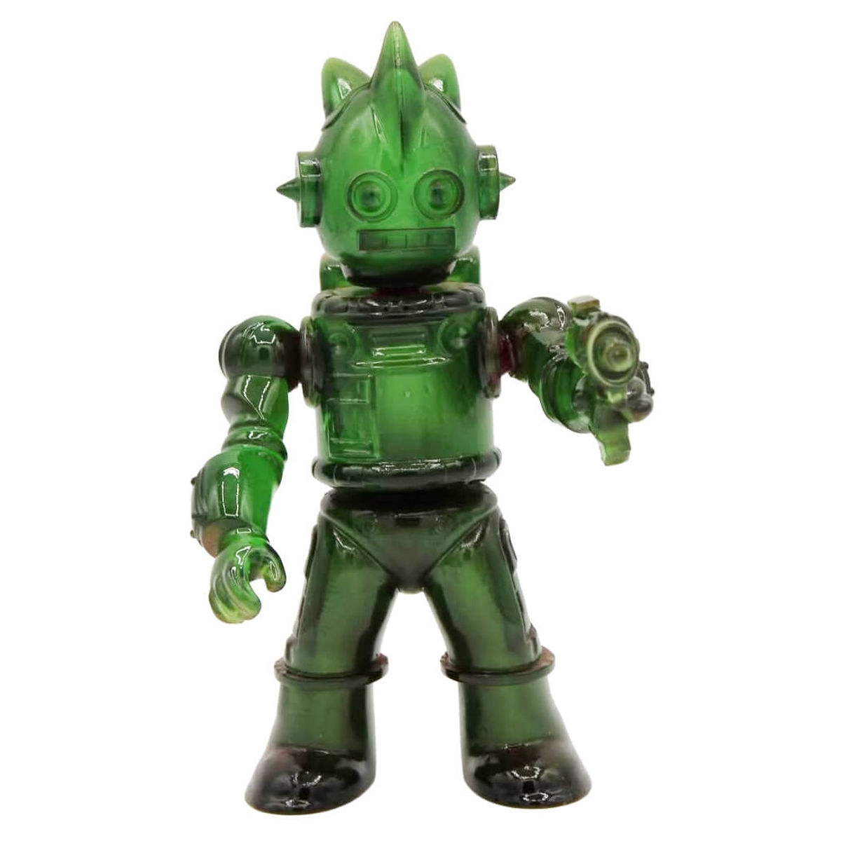 Gato Roboto Dark Translucent Green with Purple Mica