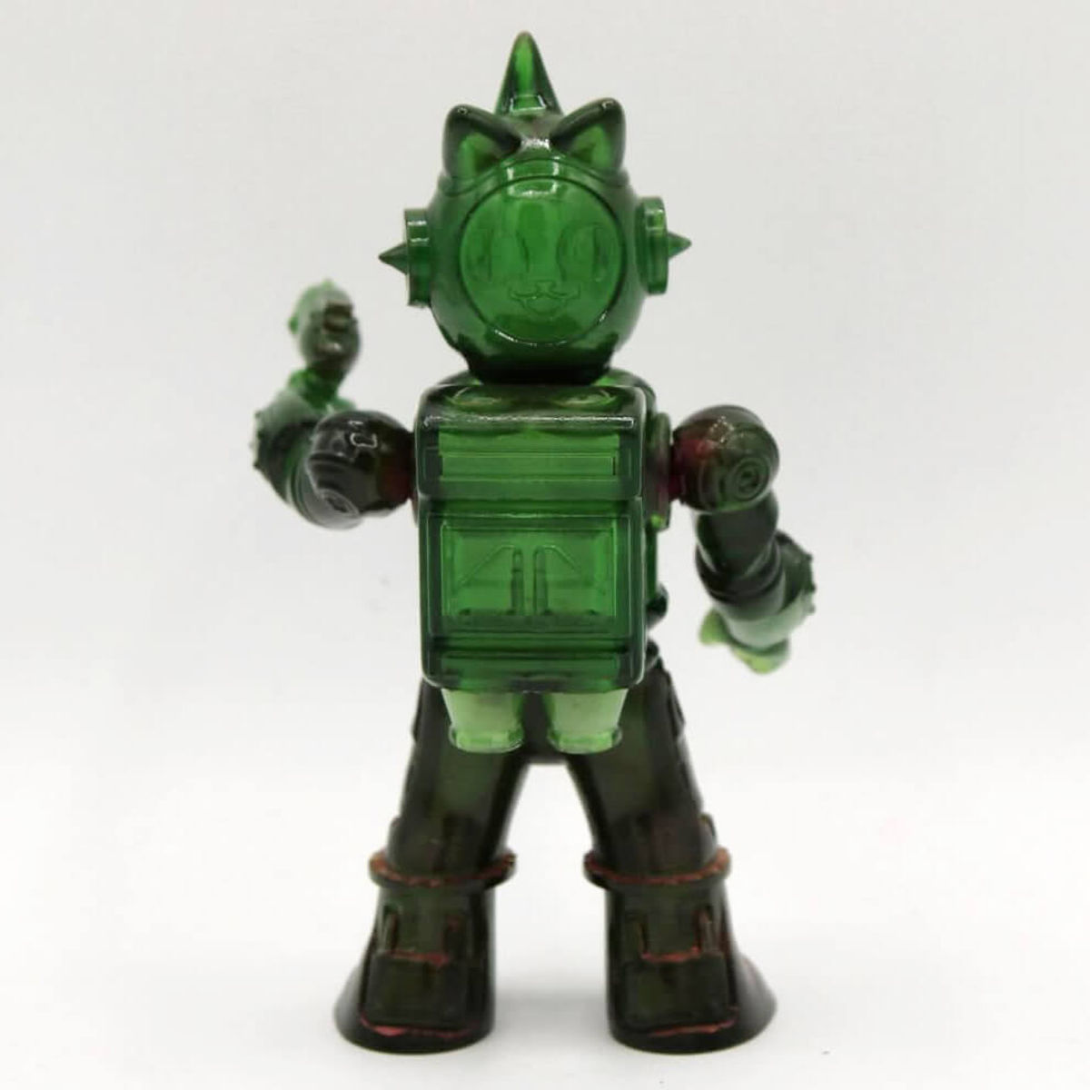 Gato Roboto Dark Translucent Green with Purple Mica