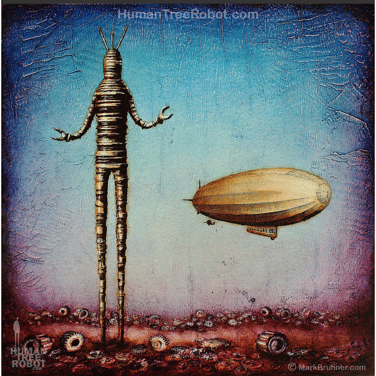 Gears Landscape Robot C Future, Blue