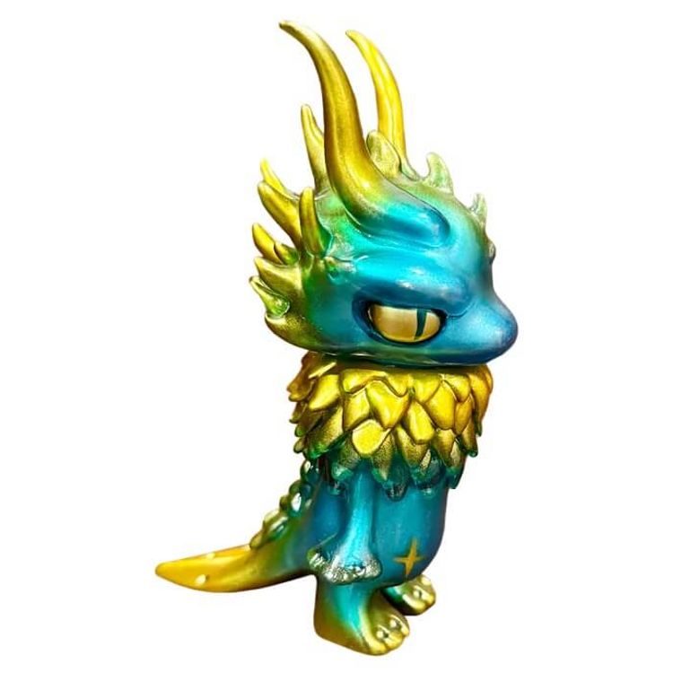Gecko Dragon Asian Blue by Yasu Ebineko