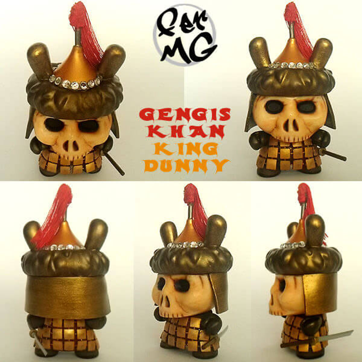 Genghis Khan custom dunny (3'')
