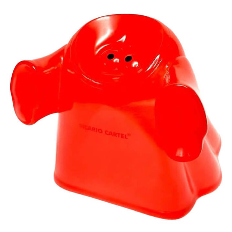 GhosTee Sicario Cartel Clear Red by Human Robot
