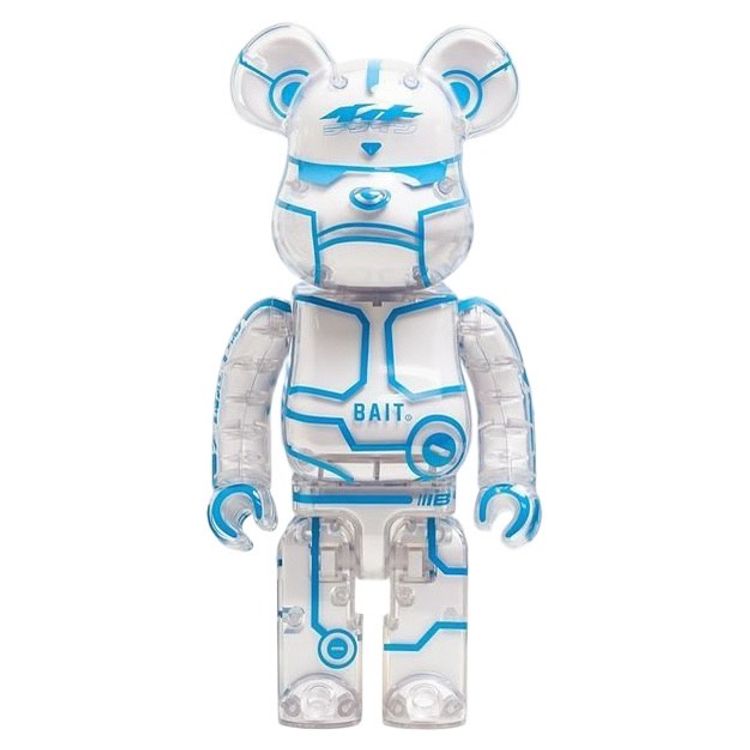 400% Ghost Exo Mechasuit BAIT Bearbrick by Medicom