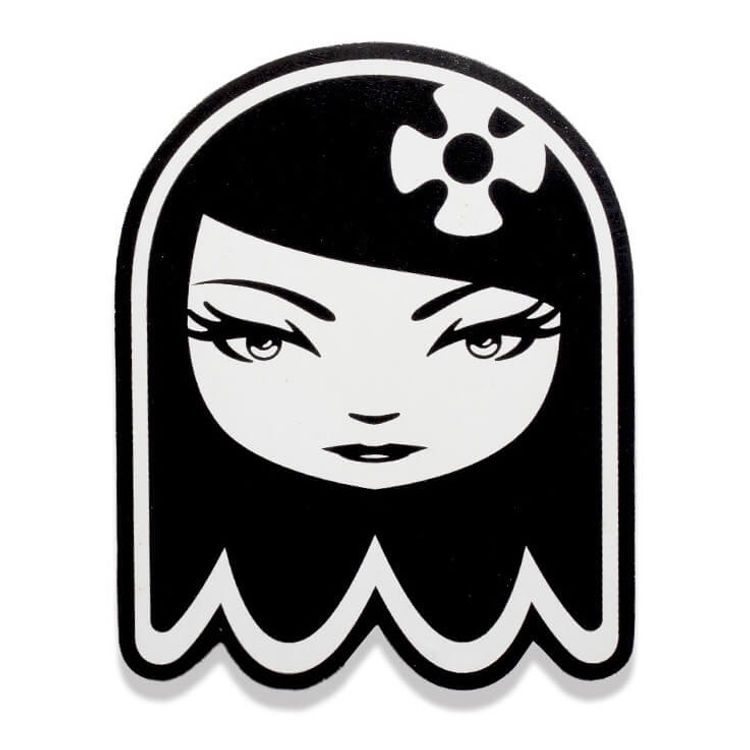 Ghost Girl Wood Cutout by Matt Siren