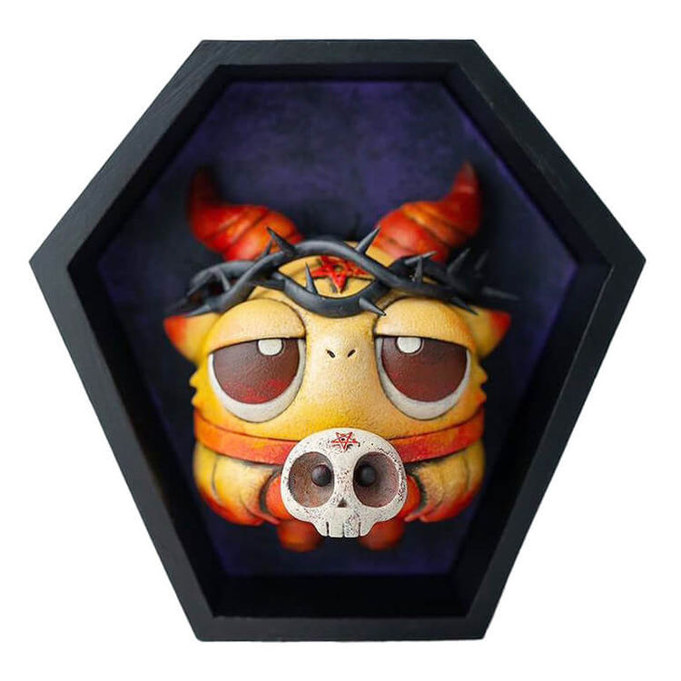 Ghoulish Goat Baphomet by Zintears