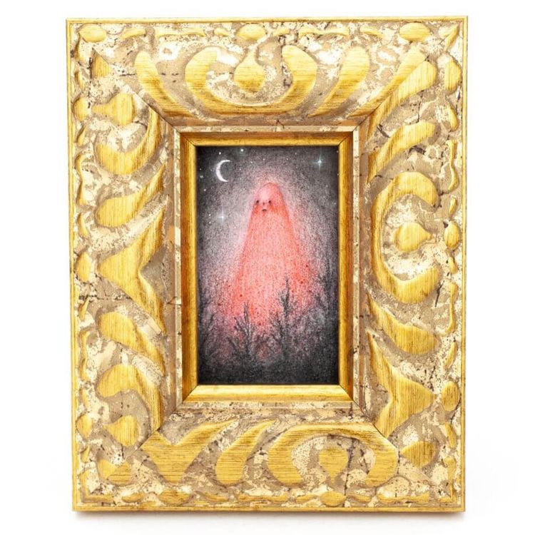 Giant Little Ghost (red) by DarkTownSally