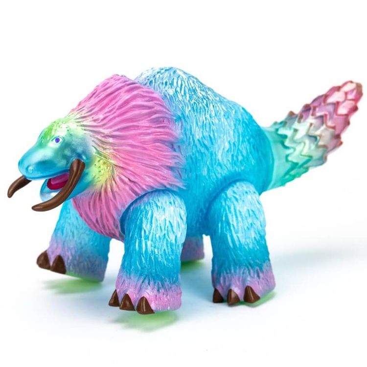 Gift Wrapped Blue Manmorah by Grumble Toy (Ainsley Sturko)
