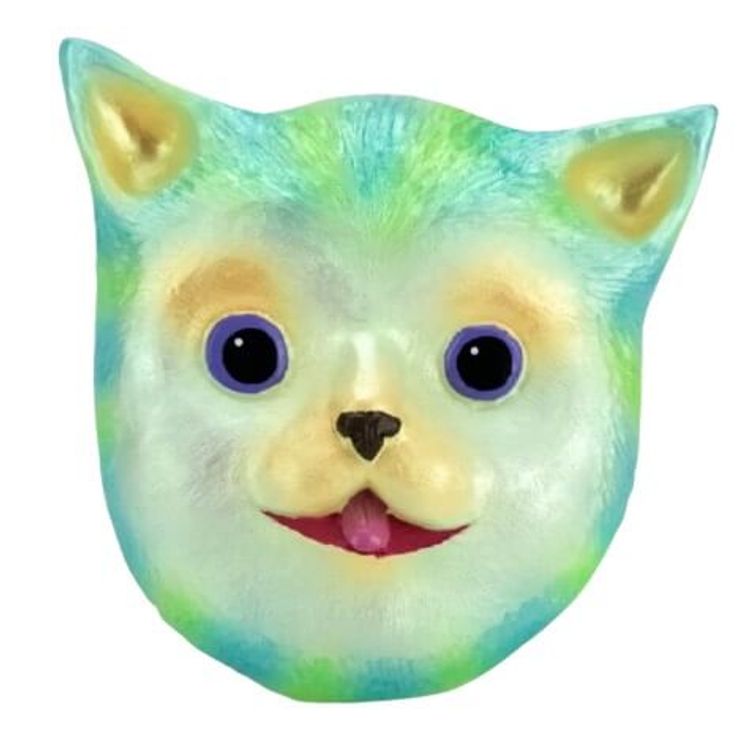 Gift Wrapped Poncho Cat 2 by Grumble Toy (Ainsley Sturko)