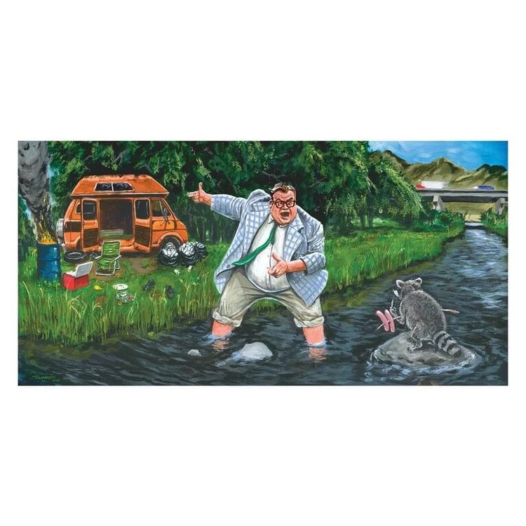 Give Me A Break! I'm living in a VAN DOWN BY THE RIVER! by Mark Tavares