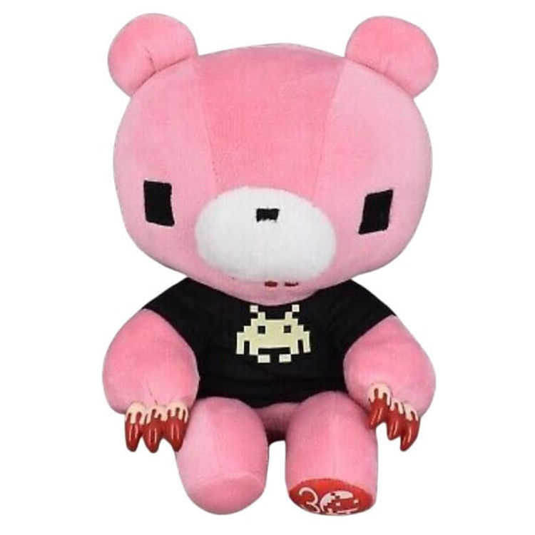 Gloomy Bear Plush : Space Invaders Pink by Mori Chack