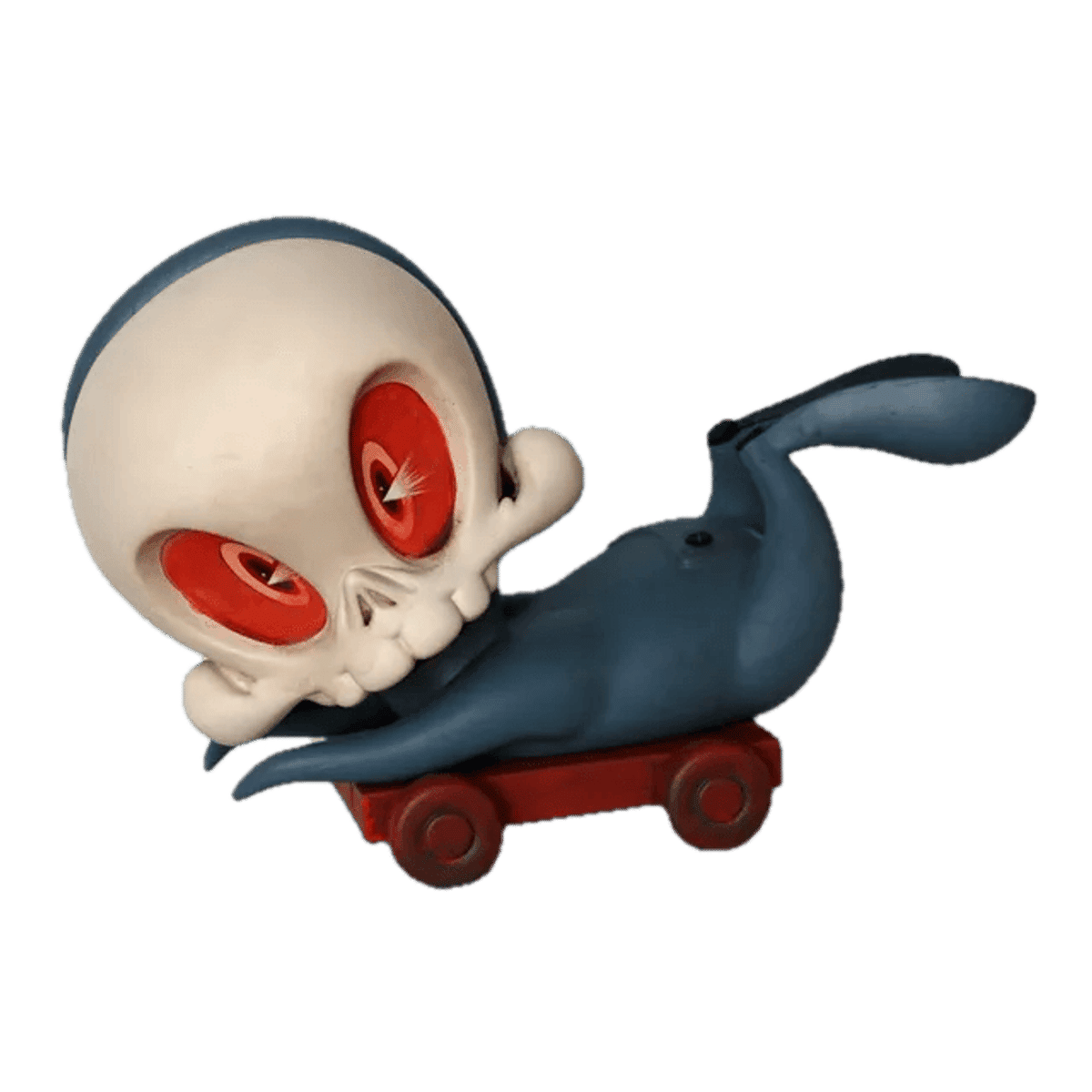 Gloomy Pull Cart Skelve