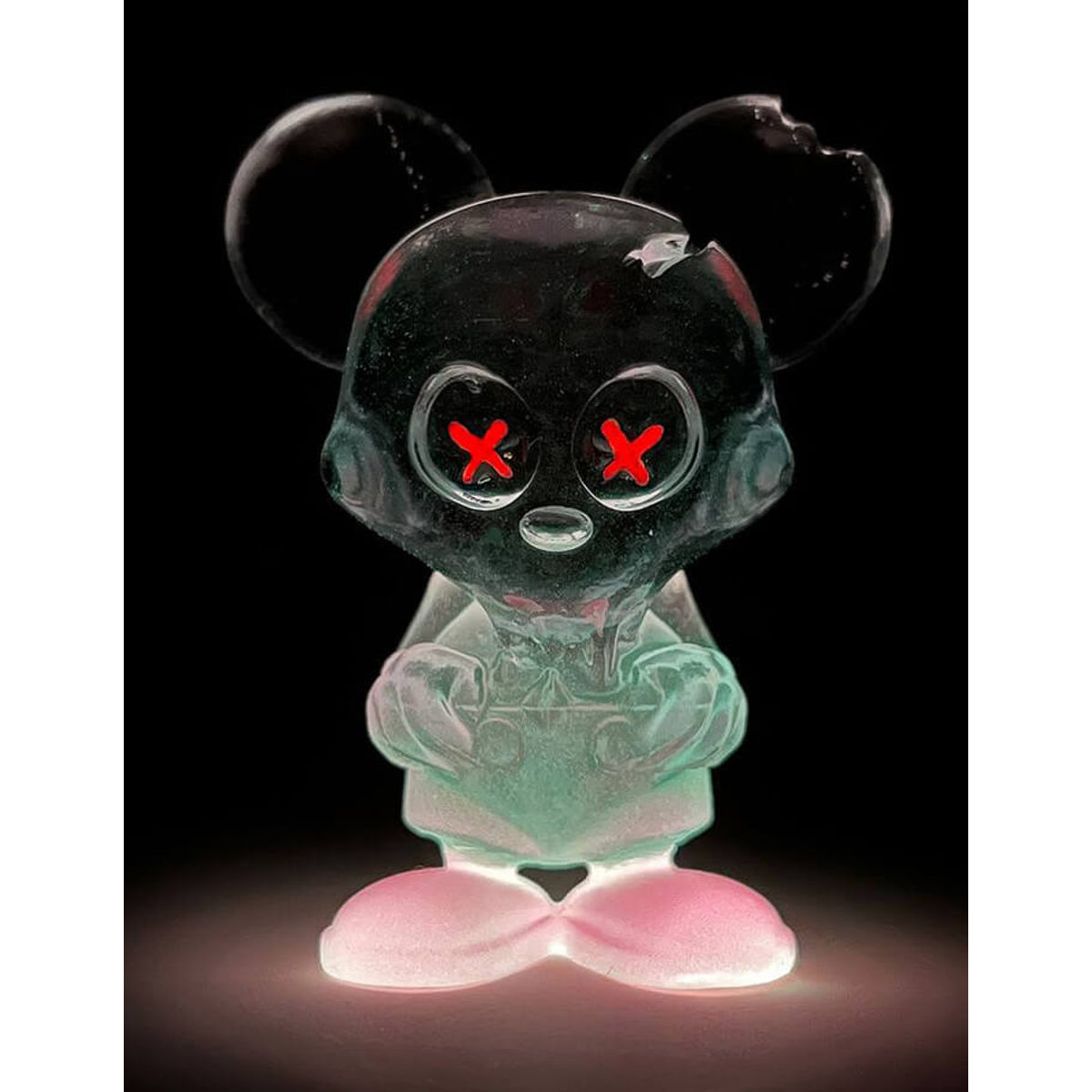 Glow Toes Le Raton Pink