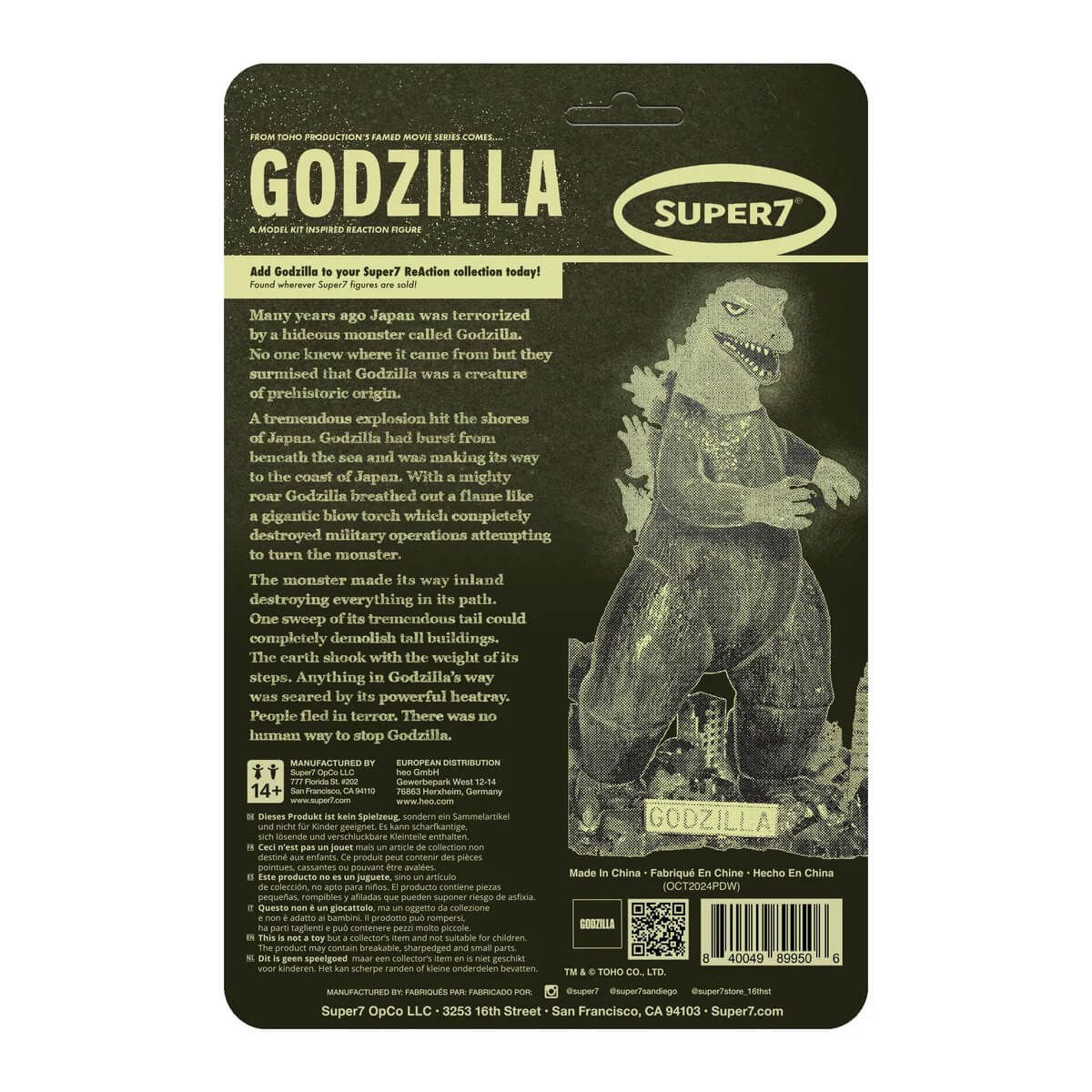 Godzilla - Model Kit (GID)