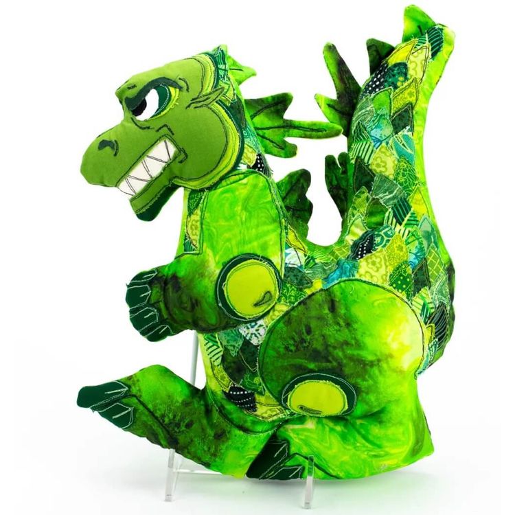 Godzilla #23 by Bonnie Robinson Stewart (Huggable Koi)