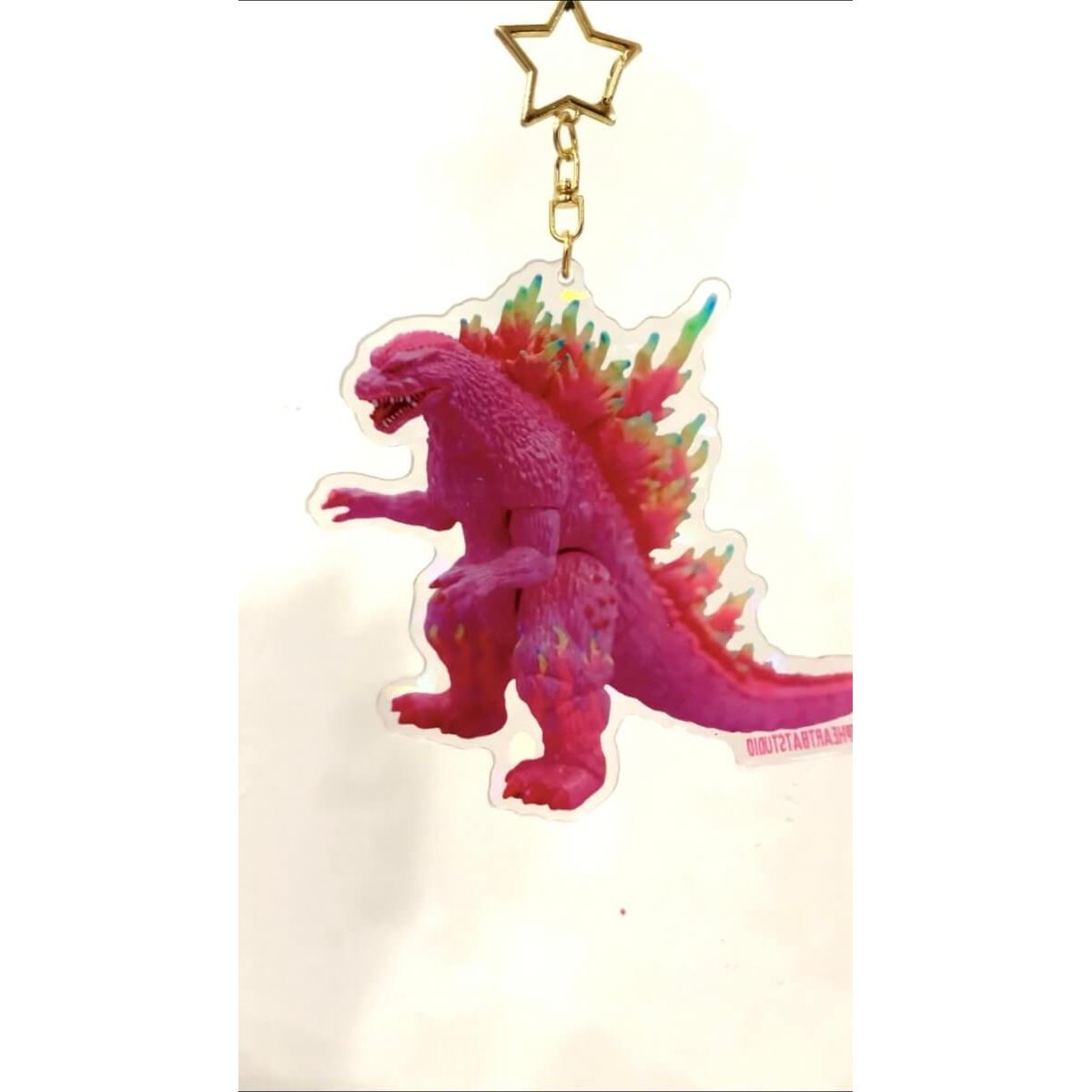Godzilla Keychain