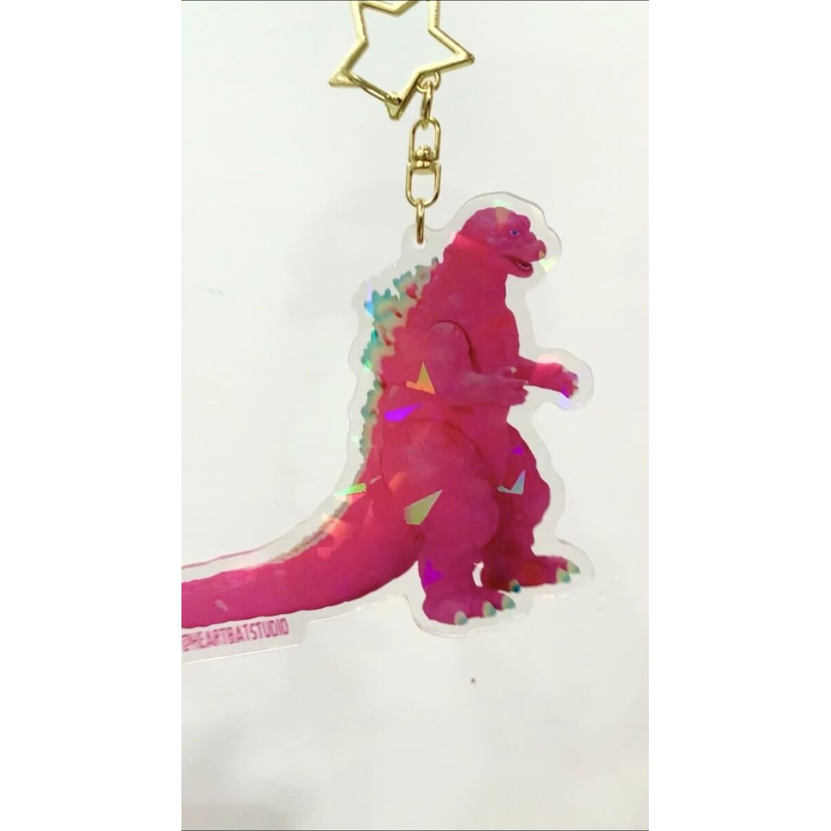 Godzilla Keychain