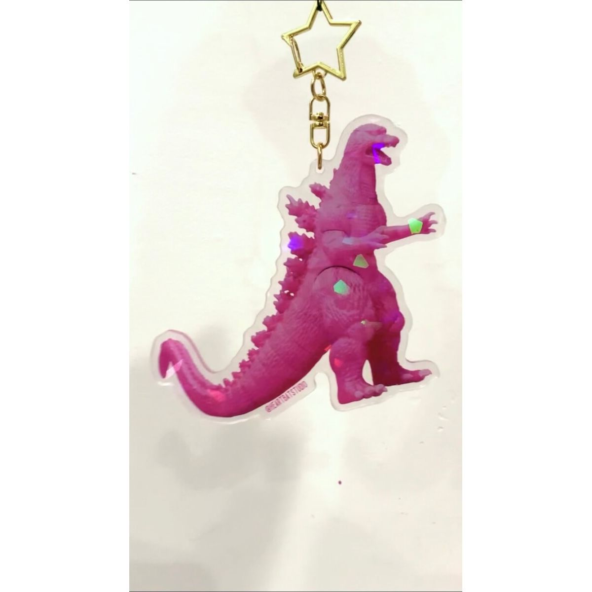 Godzilla Keychain