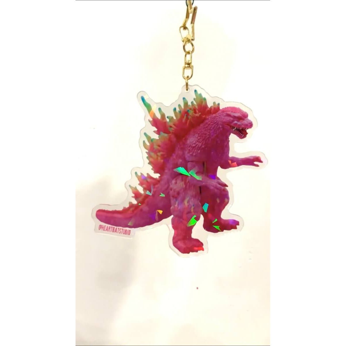 Godzilla Keychain