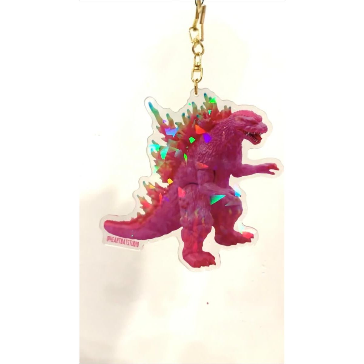 Godzilla Keychain