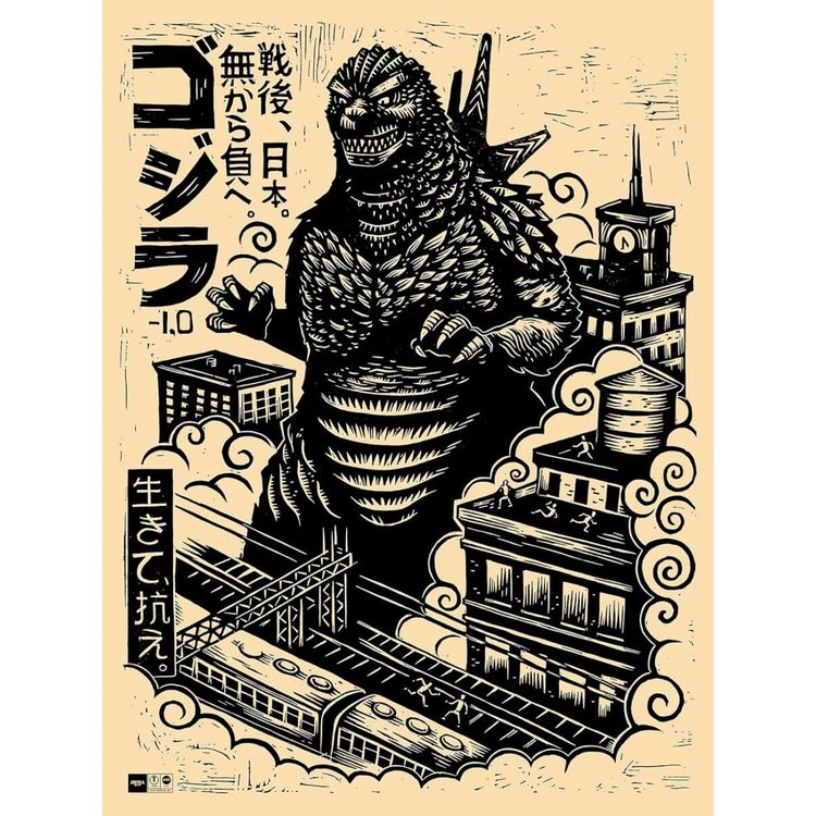 Godzilla Minus One by Attack Peter