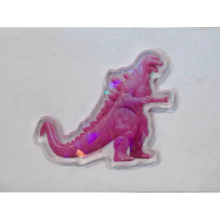 Godzilla Pin by Heartbat Studio
