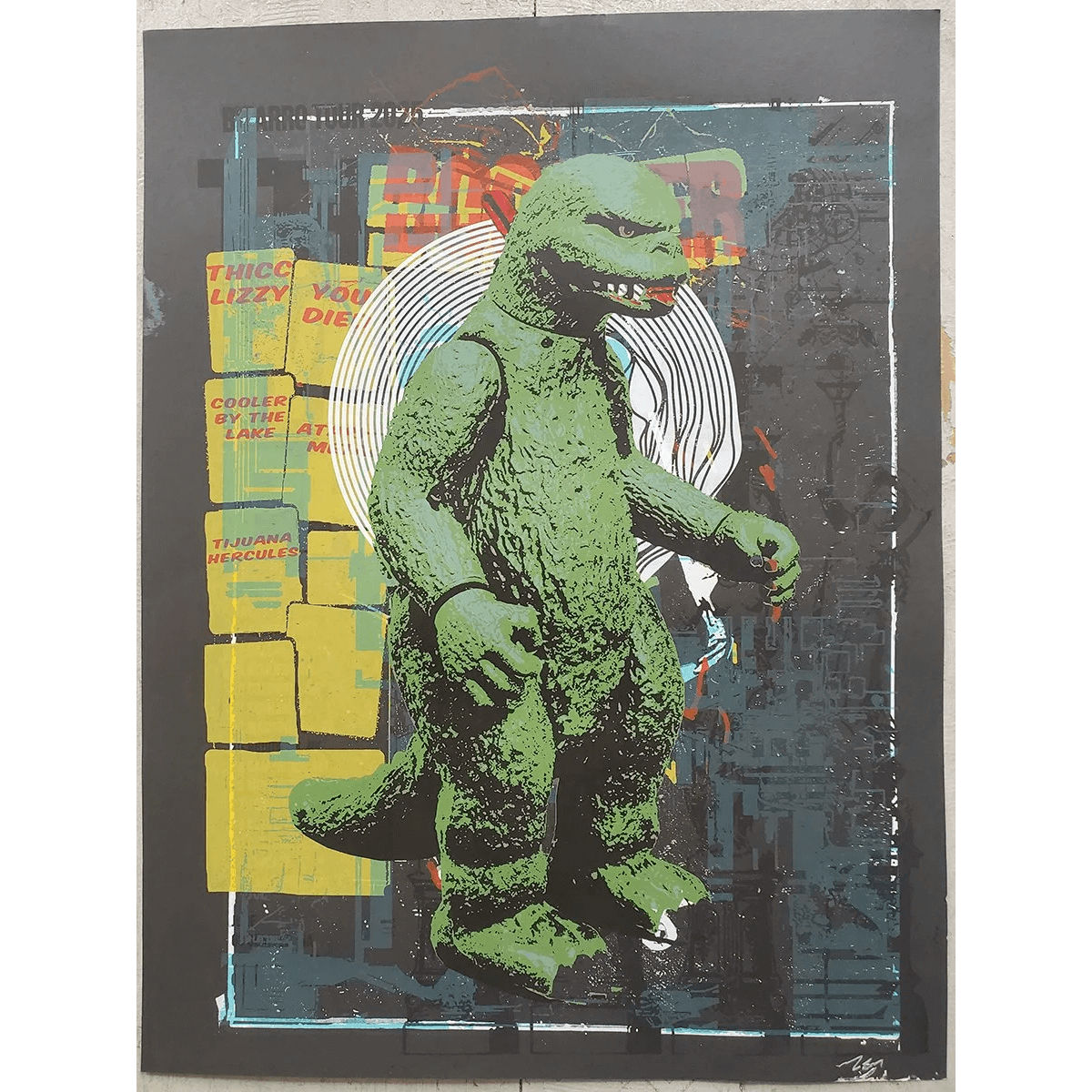 Godzilla Test Print #5