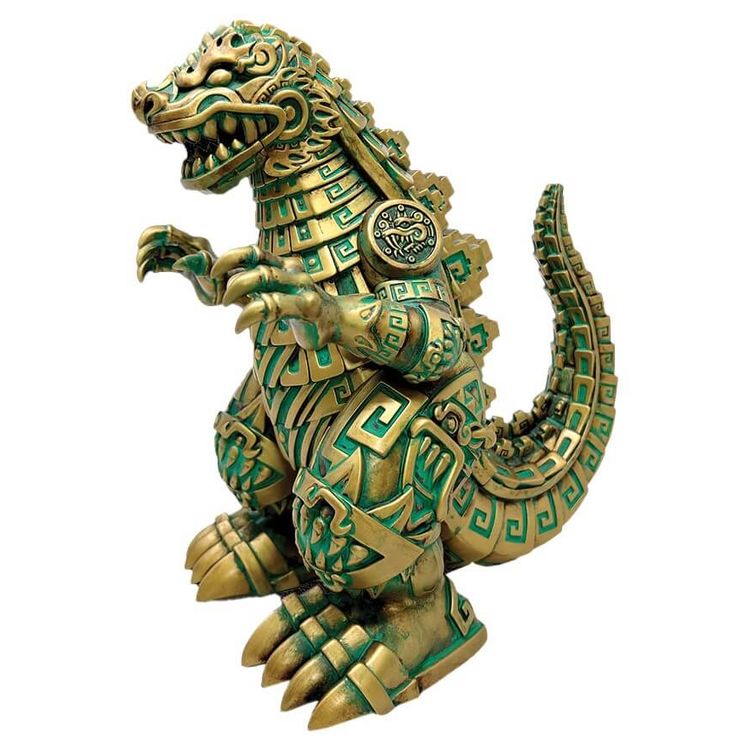 Godzilla Urban Aztec Relic Variant by Jesse Hernandez