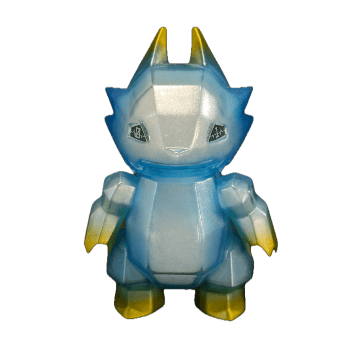 Clear Light Blue/Gold