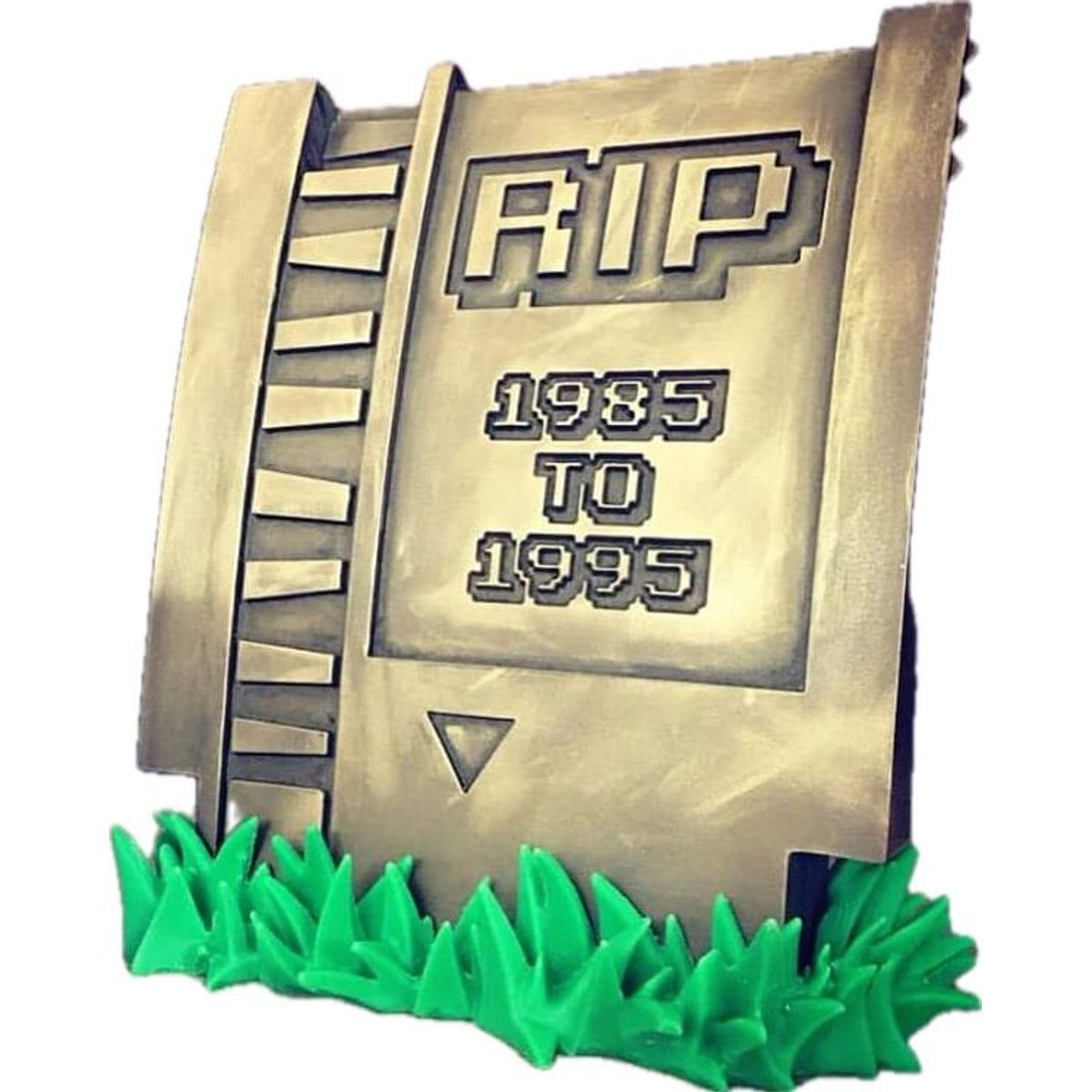 4" Gold 10-Doh! Tombstones