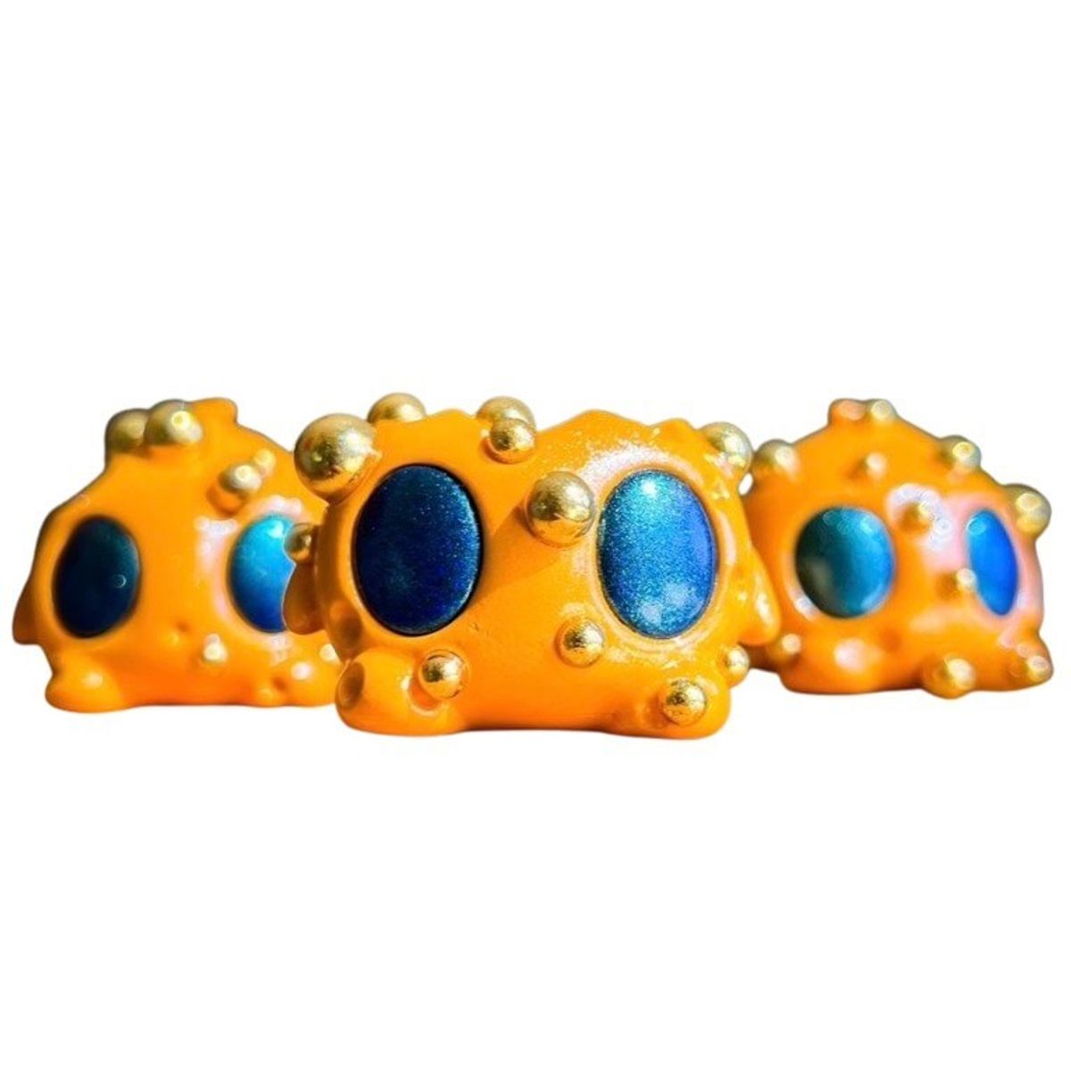 Gold Ball Cake Bites