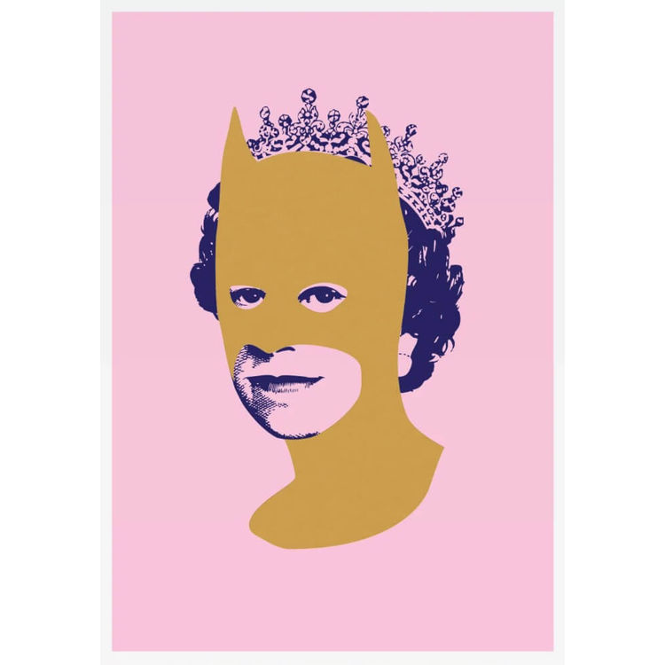 Gold, Blue and Pink by Heath Kane