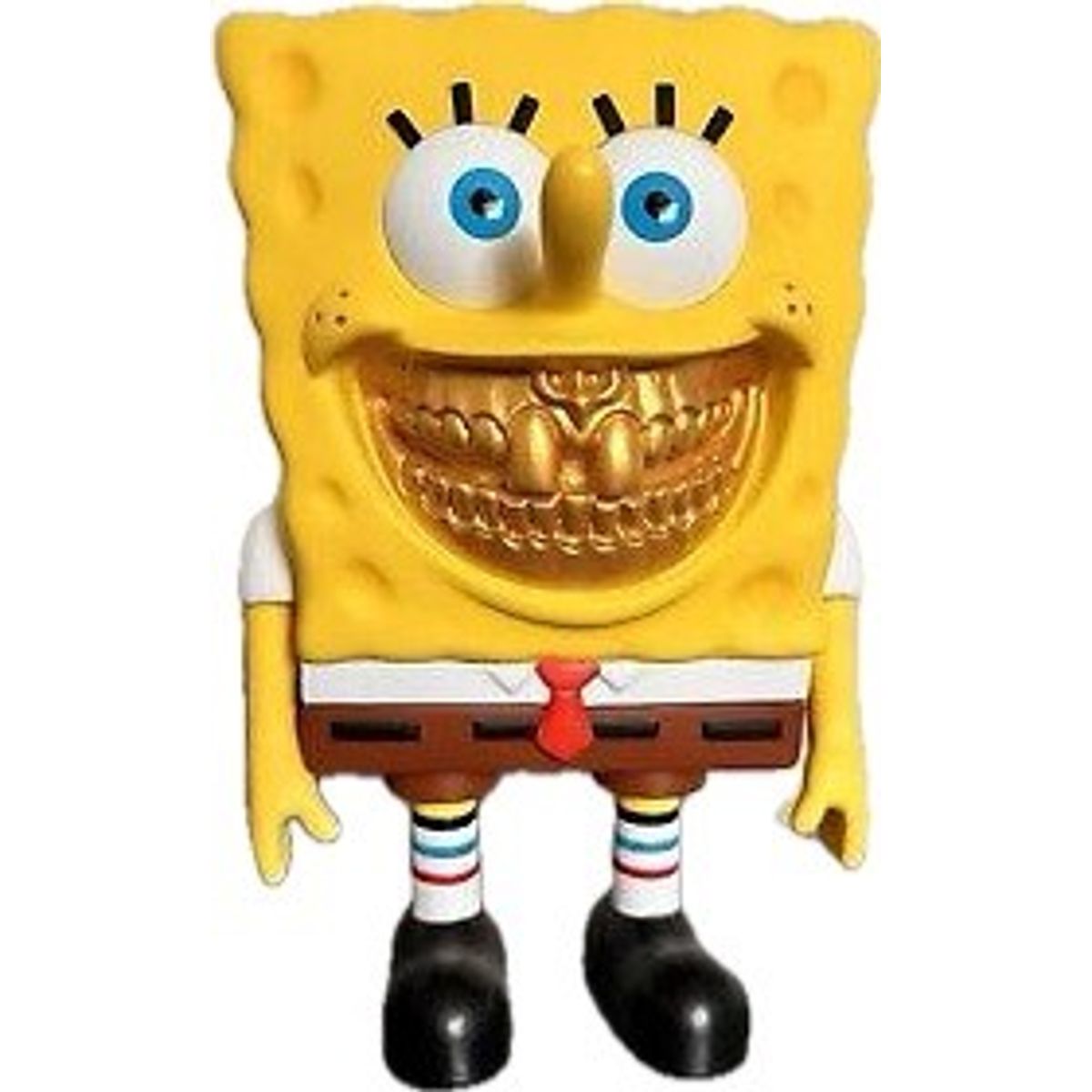 Gold Cheezy Grin Spongebob