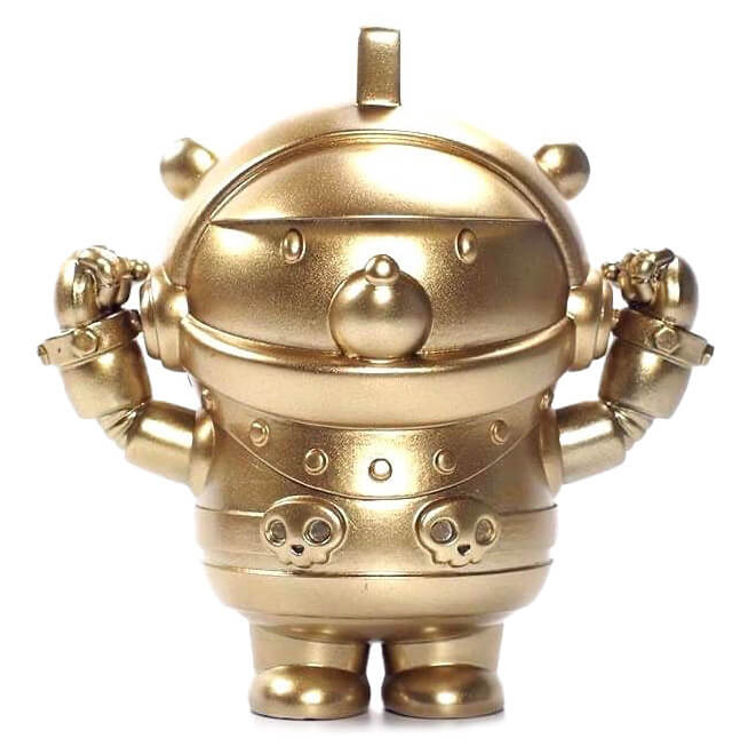 Gold Denchai Robo by Kaze Studio